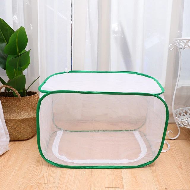 Herramienta educativa para niños malla jaula mariposa soporte plegable niño