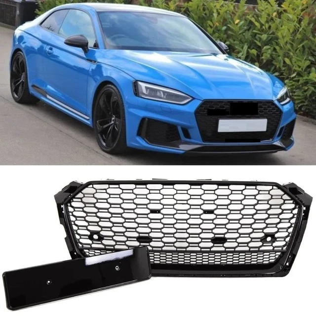 AUDI S5 F5 (2017-2019) Honeycomb Mesh Grille - Black Front Grill - A5 ...