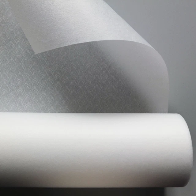 White Medium Interfacing - Fusible Iron On & non Woven Fabric Stiffener Support