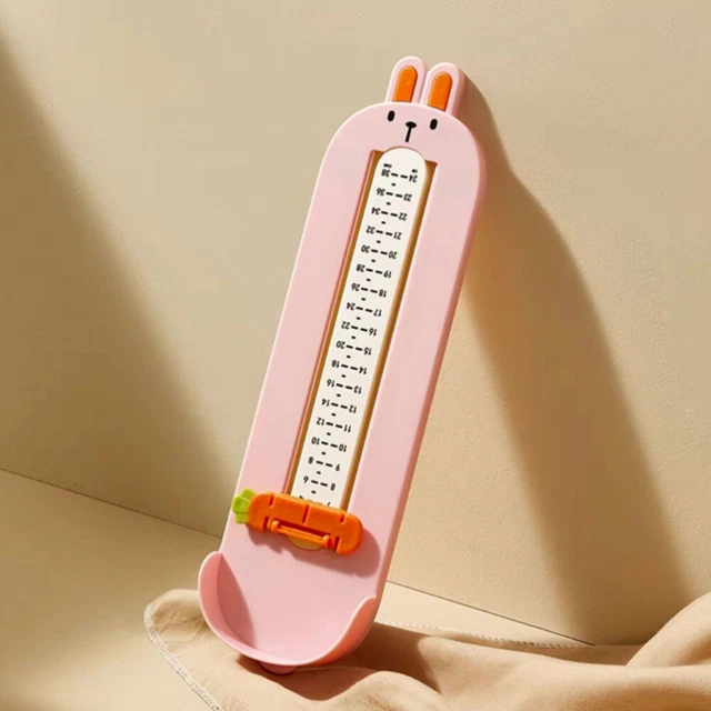 Lot De 2 Mesureurs De Pieds Enfants - Plage 5,5 à 18,5 Cm, Plastique ABS, Pour Déterminer La Pointure Des Chaussures Filles/garçons
