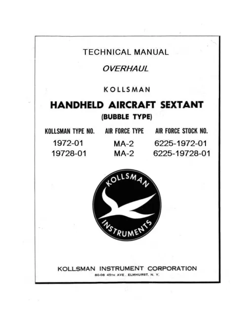 Kollsman Hand held sextant MA-2 Overhaul  33