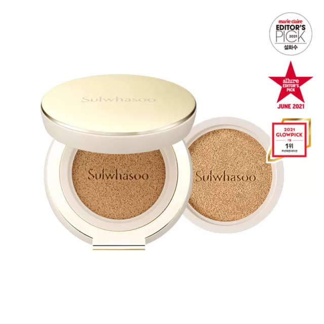 Sulwhasoo Perfecting Cushion SPF50+/PA+++ with Refill 15gx2 Semi Matte K Beauty