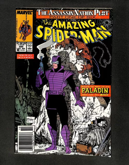 Amazing Spider-Man #320 Newsstand Variant McFarlane Art and Cover! Paladin!