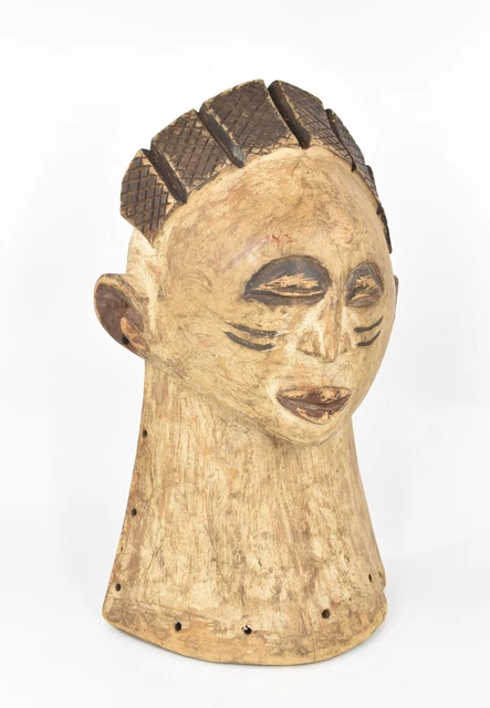 Large Luba Mask Congo African Art