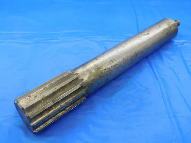 1 11/16 O.d. Hss Chucking Reamer 1/2 Shank 12 Flute 2 5/8 Loc 12" Oal 1.6875