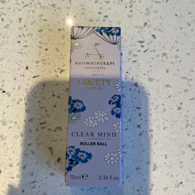Aromatherapy Associates For Liberty London Clear Mind Rollerball 10ml