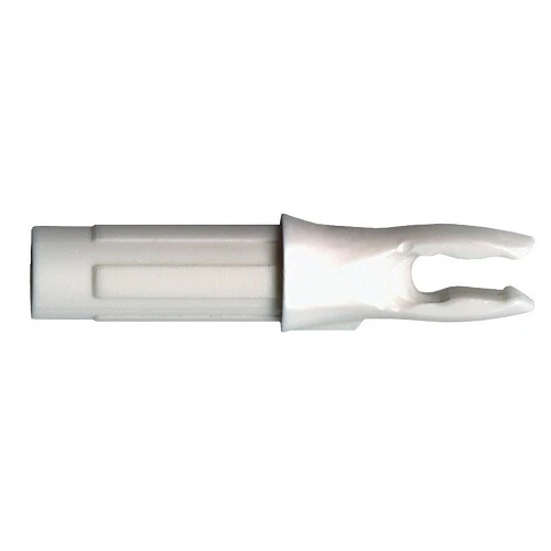Bohning 1003WH Double Lock White 12-Pack Archery Bow Hunting Arrow Nocks