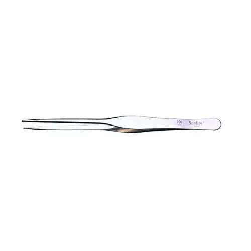 Xcelite XHT700 7 in. Tweezers with Serrated Jaws, Tapered Point