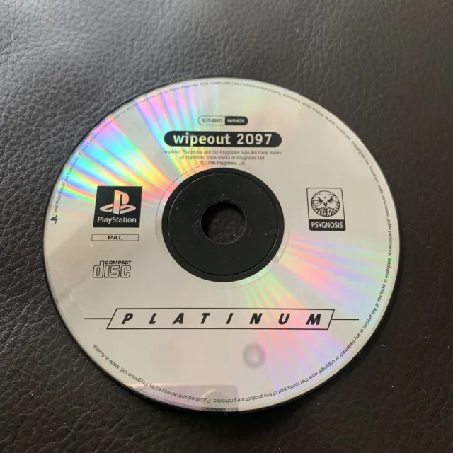 Wipeout 2097 Playstation 1 Game PS1 - Disc Only