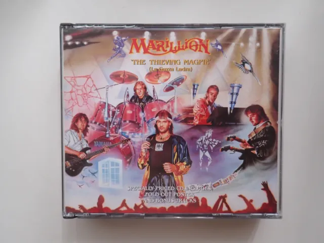 Marillion - The Thieving Magpie La Gazza Ladra 2X  Live Cd 1988  Sw