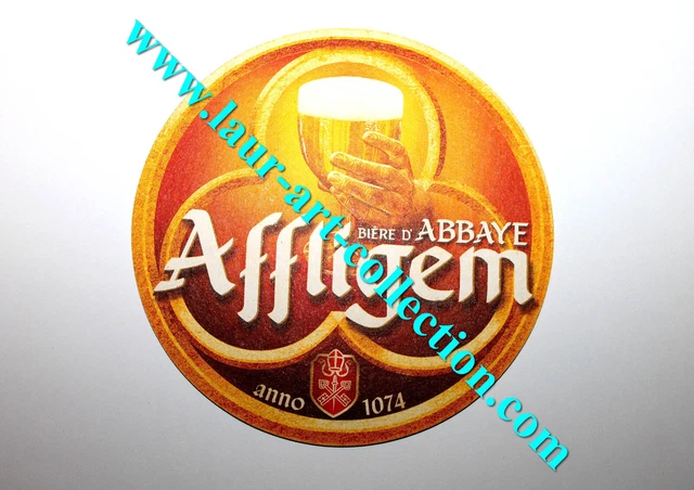 Ancien Sous-bock épais Valaisanne / Valaisia - Bière Du Valais, Suisse - Coaster Vintage