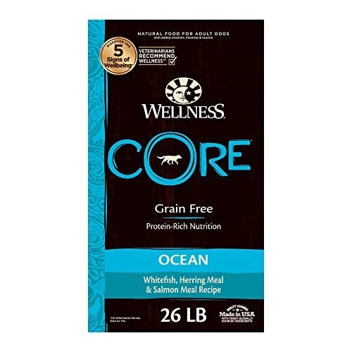 CORE Grain-Free High-Protein Dry Dog Food, Natural Ingredients, Made in USA w...