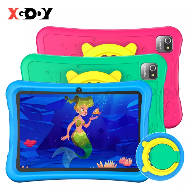 NEU XGODY Tab Kids WiFi Kinder Tablet 10,1 Zoll 4GB+64GB 6000mAh PC Android 11