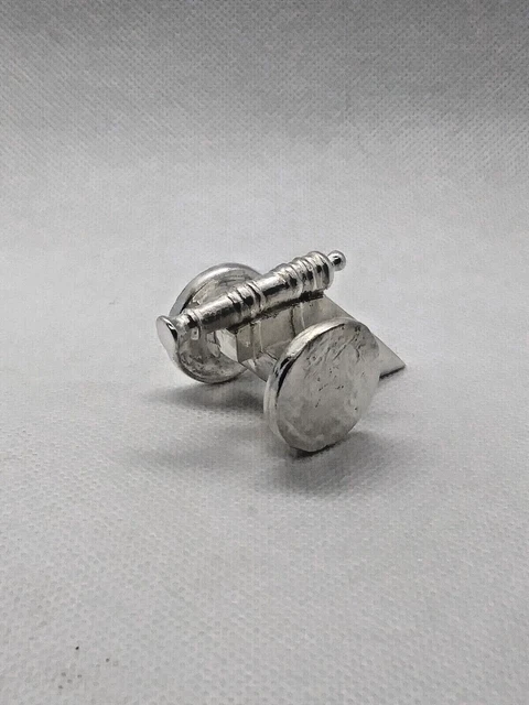Cannon Hand Poured 999 Fine Silver