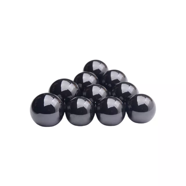 Bolas de cerámica de nitruro de silicio negro de 0,8 mm a 25,4 mm precisión G5 3