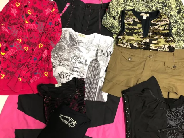 10pc Y2K Womens Clothing Mix Reselling Bundle Grunge Lot Bulk Resell Wholesale