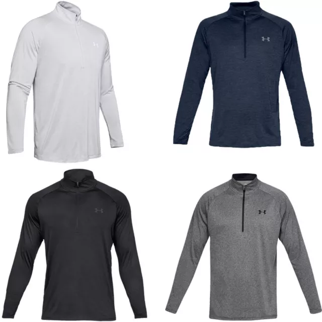 Under Armour Mens UA Tech 1/2 Zip Sweater Training Breathable Gym Top