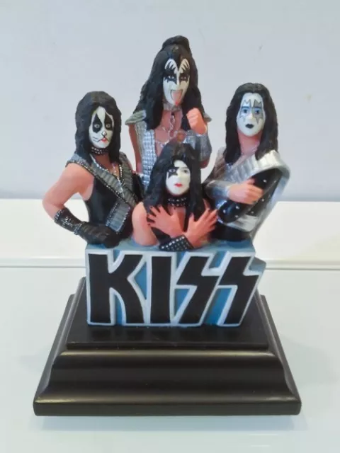 KISS 3-D FIGURE - FIGURINE - PORCELAIN - 15cm - GARTLAN - USA 1997 - V148101