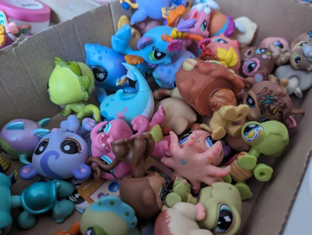 Littlest Pet Shop - Konvolut - Sammlung - 30 Tierchen - Adoption Center