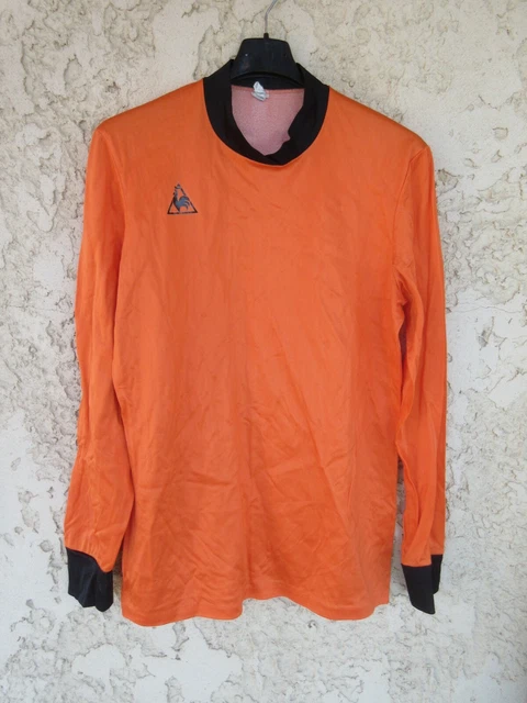Maillot Vintage Le Coq Sportif Années 80 – Rouge, Taille XL, Sport Rétro