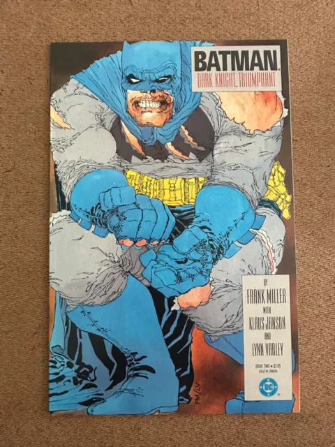 Batman: The Dark Knight Returns #2 1986 NM/NM- 9.2/9.4 DC Comics Frank Miller