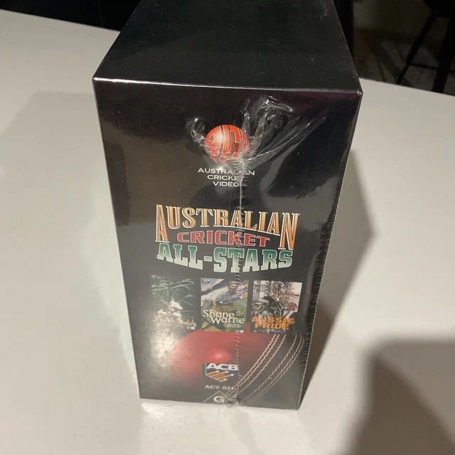 AUSTRALIAN CRICKET ALL Stars Vhs Box Set Vhs Sealed