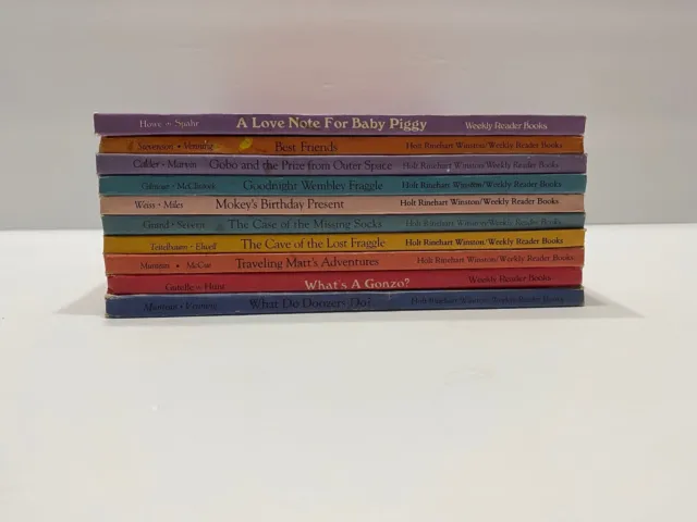 Lot of 10 VTG Jim Hensons Muppet Babies Can You Imagine and Fraggle Rock books