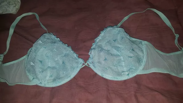 LADIES USED UNDERWIRE Bra Size 38D Next Mint Green £3.50 - PicClick UK