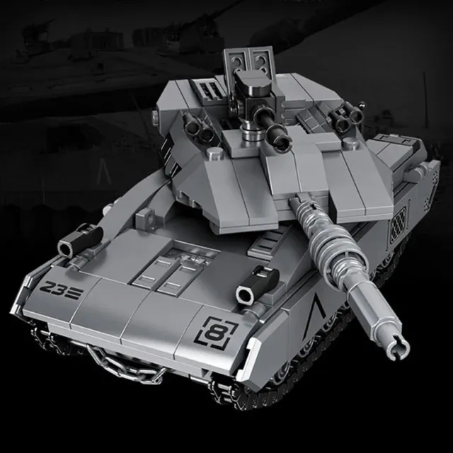 Military MOC Main Battle Tank Model 393PCS Building Blocks Set