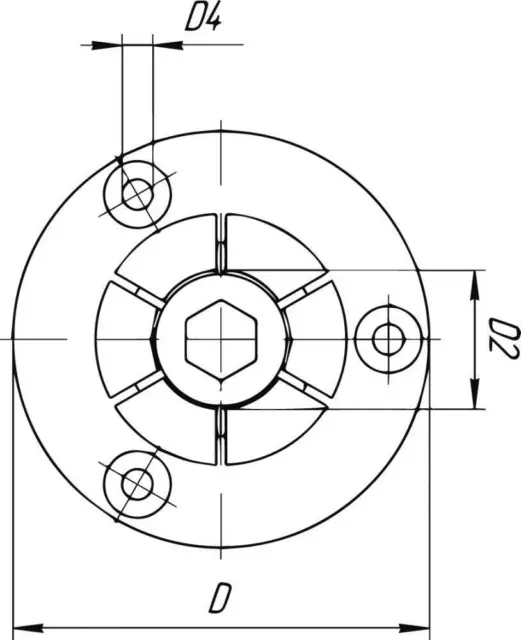 IBT Spanndorn XPA mit Befestigungsschrauben Spannbereich 14,0-20,0 mm, Spannschr 2