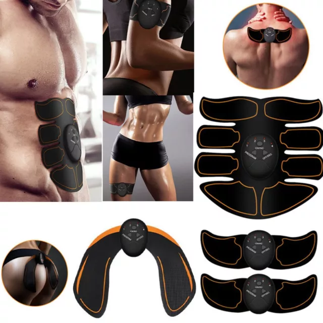 EMS Muscle Stimulator Buttocks Hip Trainer ABS Fitness Slimming Body Toner Belt