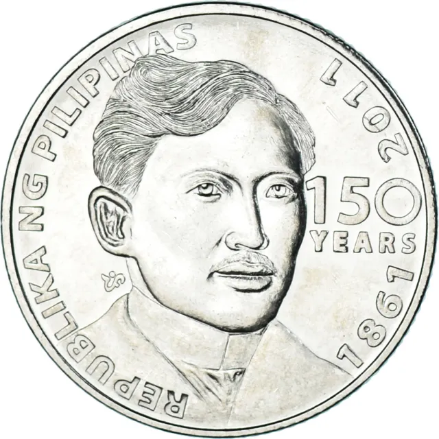 [#1149124] Coin, Philippines, Piso, 2011, Jose Rizal 150th Birth Anniversary, MS
