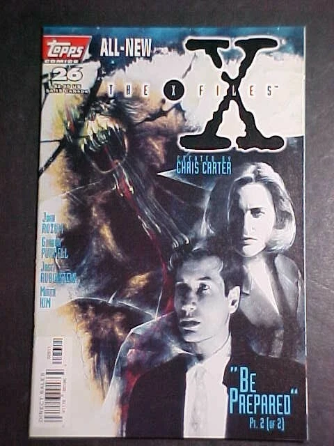 The X-Files #26! "Be Prepared" Pt. 2 Vf 1997 Topps Comics