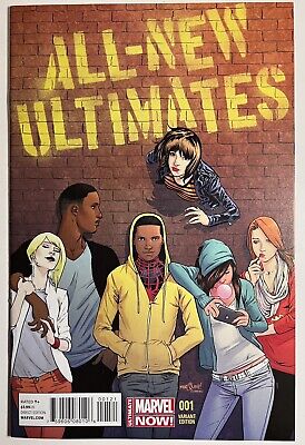 All-New Ultimates 1  1 in 25 Marquez Variant Near Mint Miles Morales Bombshell