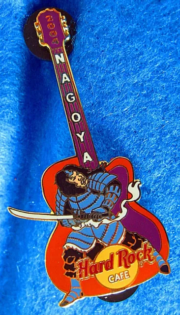 NAGOYA JAPANESE SAMURAI WARRIOR GUITAR SERIES 2004 Hard Rock Cafe PIN LE