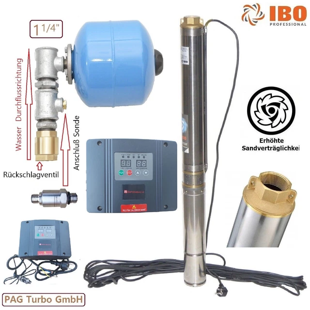 Pumpensteuerung Inverter Für Pumpen 0,37 - 1,5kW Gartenpumpe Tiefbrunnenpumpe