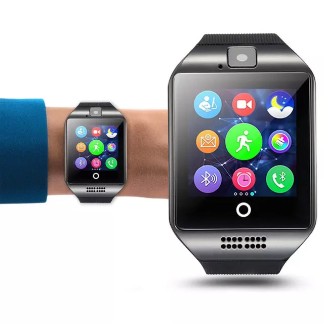 Smartwatch X5 Bluetooth Uhr Curved Display Telefonie SMS Social Media Nachricht 2