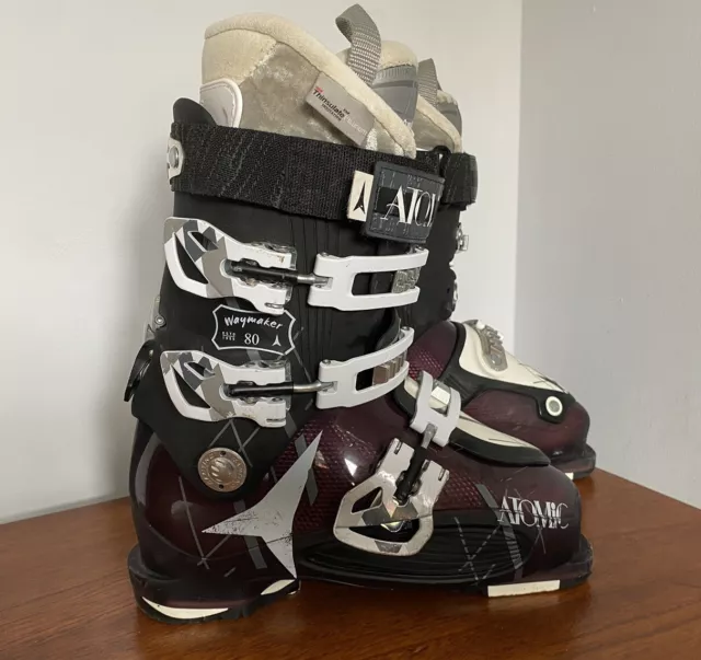 Atomic waymaker 80 Womens Ski Boots Size 24/24.5 UK 5/5.5