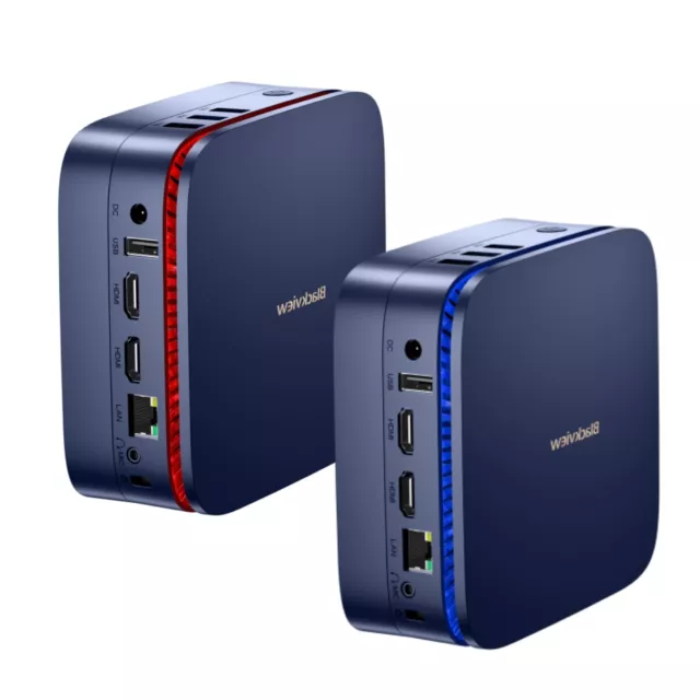 Orbsmart AW-14 Windows 11 Pro 4K Mini-PC / Computer / Desktop-PC lüfterlos