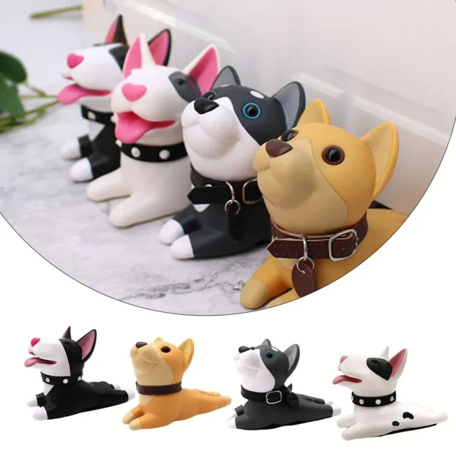 Non Adhesive Door Stopper with Cute Cartoon Design  Protects Walls and Doors
