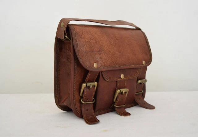 Femmes Femme Cuir Fourre-Tout Sac à Main Messager Bandoulière Cartable 3