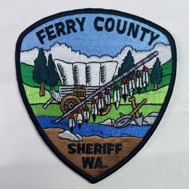 Ferry County Washington WA Patch A3