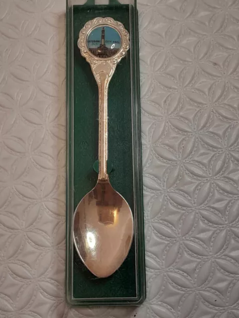 Brisbane City Hall Queensland Australia Vintage Souvenir Spoon