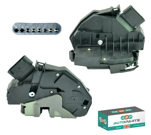 thumbnail image 2 of Audi A6 C6 (2004-2011) Front Right Driver Side Door Lock Actuator Mechanism – 9-Pin, BE21-2549 2 of 5