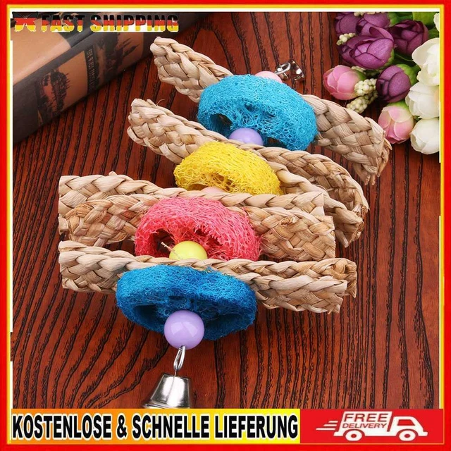 Papagei Spielzeug Haustier Vogel beißt Aufstieg kauen Spielzeug Sittich Wellensi