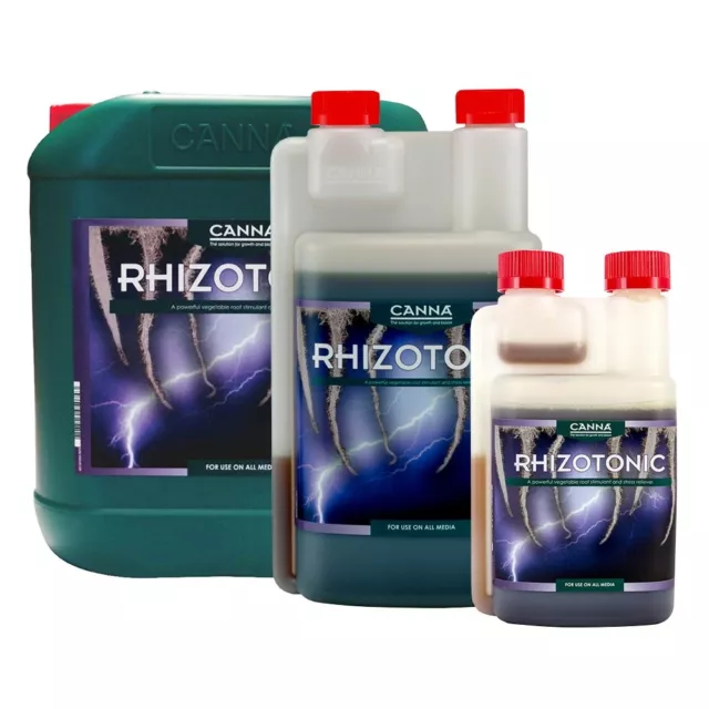 Canna Rhizotonic 250ml 1L 5L Root Stim Stress Reliever Hydroponic Nutrient