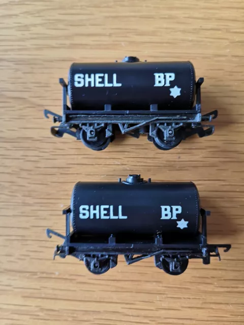 Triang T75 Black Shell Tank x 2, Boxed, TT Gauge