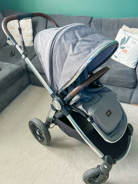 Occaro Signature Edition Grey Twill - Mamas & Papas Travel System