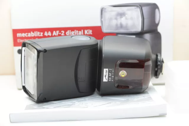 Used Metz Mecablitz 44 AF-2 Digital Shoe Mount Flash for Canon Made in Germany
