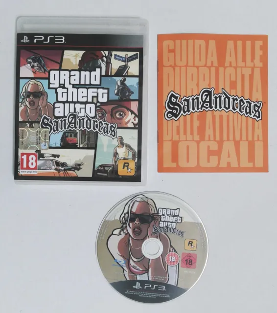 Ps3 : Grand Theft Auto : San Andreas - Italiano! Gta Playstation 3 - Cons 24/48H